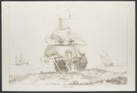 Seascape with ships