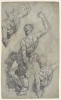 Studies after Michelangelo's 'Samson and the Philistines'