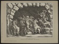 Frescoes by Giulio Romano in the Sala de' Giganti of the Palazzo  del Te, Mantua