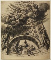 Design for the decoration of the dome of Saint Paul's, London