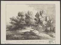 Landscape with church
