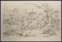 Mythological scene