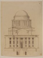 Design for Greenwich - West elevation of chapel, scheme of 1711