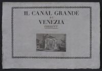 Il Canal Grande di Venezia Descritto da Antonio Quadri - cover  to folder 8