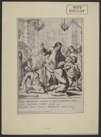 Jesus Excercising Demons and Giving Sight to Two Blind Men (Jesus daemonium eyciens e corpore Hominis muti eidem Loquilam reddit)
