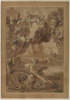 Partial copy after Tintoretto's 'Last Judgment' (Santa Maria  dell'Orto, Venice)
