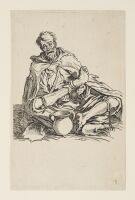 The sickly beggar (Le Malingreux)