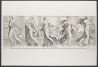 Plate 63 of 'Admiranda Romanarum Antiquitatum ac Veteris Sculpturae Vestigia': Nuptiales Choreae