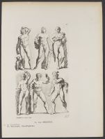 Heemskerck studies after antique male figures