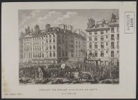 Supplice de foulon à la place de grève