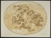Putti holding the Coat of Arms of the Gerini Family