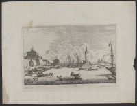 View of harbour with lighthouse