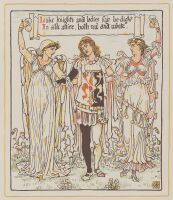 Knight with two ladies