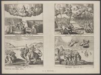 Illustrations to the Book of Revelations, chapters 14 to 18
