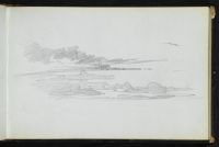 Page of a sketchbook - blank page (recto)