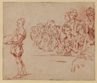 Study for part of a composition