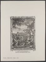 Moses freeing the son of Jethro