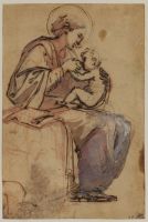 Virgin and Child (recto)