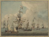Fleet at anchor