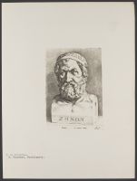 Antique bust of Zeno