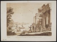 View of Carthage with Dido and Aeneas Leaving for the Hunt