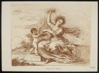 Flora with a putto on a pedestal