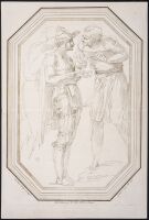 An unknown subject from Michelangelo - two men in conversation