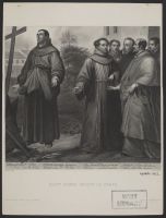 St Diego before the cross (Saint Diego devant la croix)
