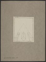 Plate 61: Diagram showing how to foreshorten square objects in a ceiling