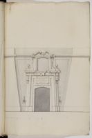 Front elevation of a military gateway II