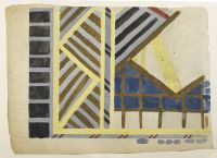 Full-scale design for one corner of the Ideal Home Exhibition rug