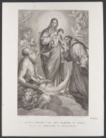 La Beata Vergine con Gesu Bambino in Gloria e li Santi Girolamo e Francesco [The Blessed Virgin with the Baby Jesus in Glory and Saints Jerome and Francis]