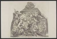 Allegory with Hercules chasing off the Harpies