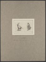 Two seated people (deux personnages assis)