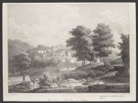 Vue d'une ville dans la Sabine