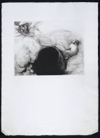Difficult Position - Man on Cow with Cherubs