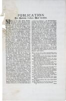 Publication Page of the  Prodromus