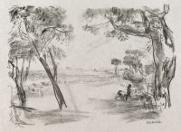 Apulia - Distant view of the plain (Ein weiter Blick in die  Ebene)