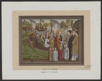 Saint Ursula arrives at Cologne