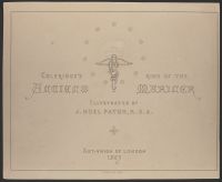 One title page and nineteen illustrations for Samuel Taylor  Coleridge's The Rime of the Ancient Mariner