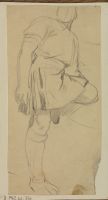Male figure - study for 'The Coast of Britain' (mounted with  D.1962.GC.331)