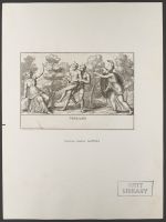 Plate 13 of ‘Le pitture antiche del sepolcro de Nasonii nella via Flaminia’: Favola di Ercole, & di Anteo