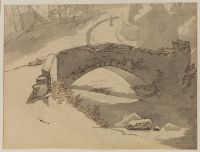Bridge over a stream