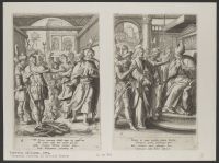 Saint Peter's Denial. Christ before Caiphas.