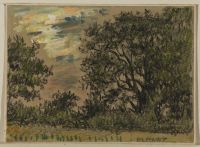 Landscape with trees