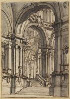 Interior of a palace - stage design