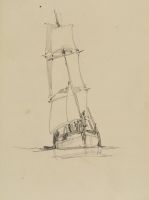 Page of a sketchbook - blank page (recto)
