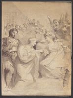 The Crowning of a Saint by the Virgin (Le couronnement d'une sainte par la vierge)
