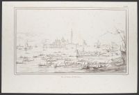 Scene with ships and boats