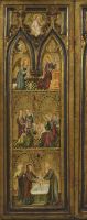 Crucifixion triptych (formerly known as the Estouteville  Triptych) (left wing)